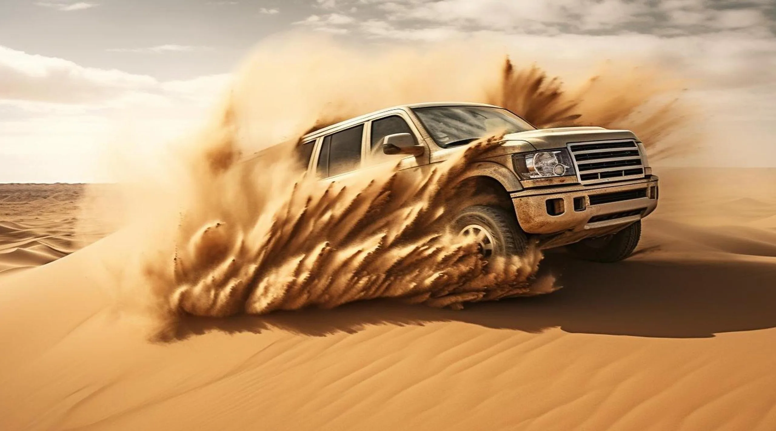 Dune Bashing evening desert safari